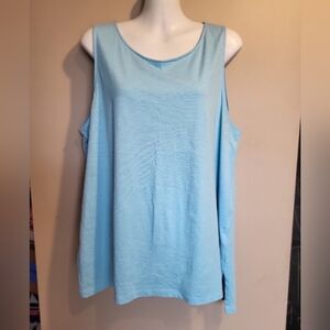 C&C California Sky Blue Tank Top, Size XL